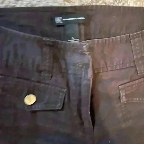 INC Casual Brown Pants - Picture 2 of 3